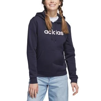 Adidas | Women's Fleece Linear Logo Pullover Hoodie,商家Macy's,价格¥312