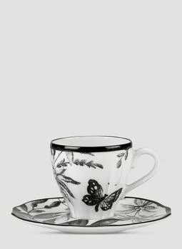 Gucci | Set of Two Herbarium Coffee Cups with Saucers,商家LN-CC,价格¥2981