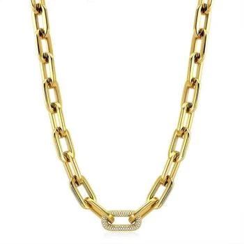 Sahira Jewelry Design | Sahira Jewelry Design - Women's Jenna Pave Chain Necklace,商家ELITE FINDS,价格¥340