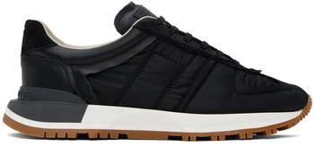 MAISON MARGIELA | Black 50-50 Sneakers,商家Ssense US,价格¥5516