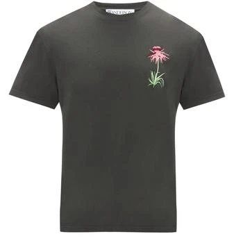 推荐Pol Anglada Artwork embroidered t-shirt商品