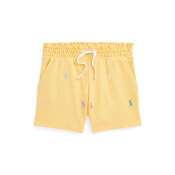 商品Ralph Lauren | Toddler Girls Polo Pony Pique Shorts,商家Macy's,价格¥129图片
