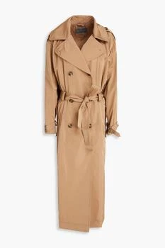 Alberta Ferretti | Belted shell trench coat,商家THE OUTNET US,价格¥6696