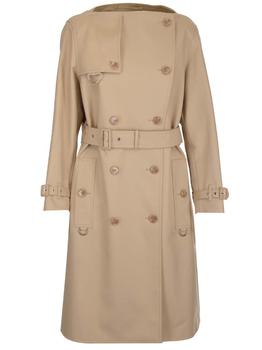 burberry风衣北京, Burberry | Burberry Women's Beige Other Materials Coat商品图片 