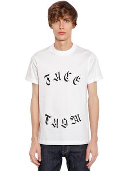 推荐Logo Printed Cotton Jersey T-shirt商品