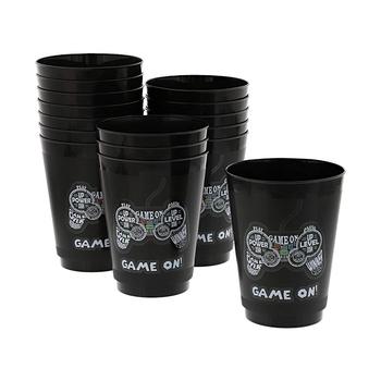 商品Blue Panda | Video Game Party Cups for Kids Birthday 16 oz, Black, 16 Pack,商家Macy's,价格¥121图片