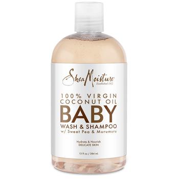 SheaMoisture | Baby Wash and Shampoo 100% Virgin Coconut Oil商品图片,独家减免邮费