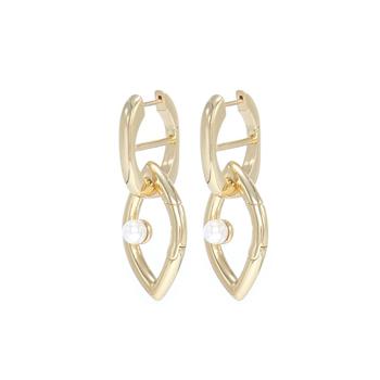 商品Eye Opener Chain Earrings Gold,商家Atterley,价格¥1265图片