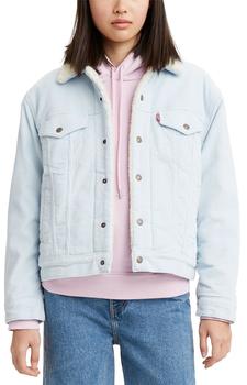 李维斯牛仔外套, Levi's | Ex-Boyfriend Sherpa Trucker Jacket - Warm Air商品图片 4.9折