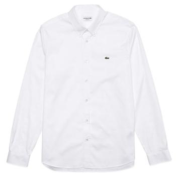 推荐Lacoste Cotton Long Sleeve Shirt CH2933 - White商品