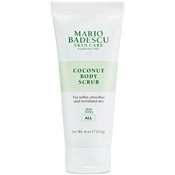 Mario Badescu | Coconut Body Scrub, 6-oz.,商家Macy's,价格¥112