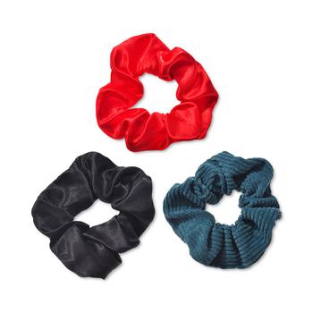 商品3-Pc. Mixed Color Hair Scrunchie Set, Created for Macy's图片