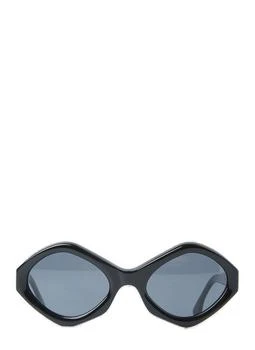 Kiko Kostadinov | Kiko Kostadinov Oval-Frame Sunglasses 8.6折