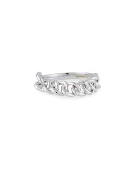 商品Stevie Wren | Misfit 14k White Gold Chain Ring, Size 7,商家Neiman Marcus,价格¥5808图片