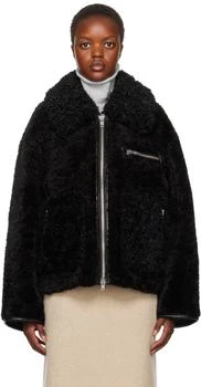 推荐Black Joann Faux-Fur Jacket商品