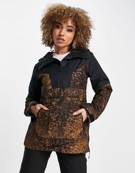 Volcom是什么牌子, Volcom | Volcom mirror pull over ski jacket in leopard商品图片 5.9折