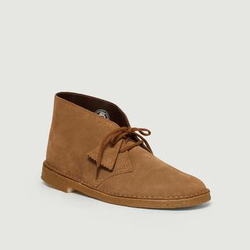 clarks desert, Clarks | Suede leather desert boots Cola Clarks Originals商品图片 