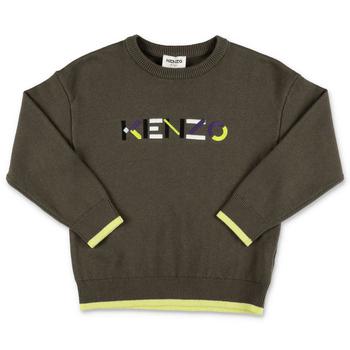 Kenzo | Kenzo Kids Logo Printed Long-Sleeved Sweatshirt商品图片,6.3折起×额外9折, 额外九折