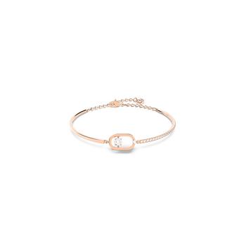 Swarovski | Sparkling Dance Oval Round Cut Rose Gold Tone Plated Bracelet商品图片,