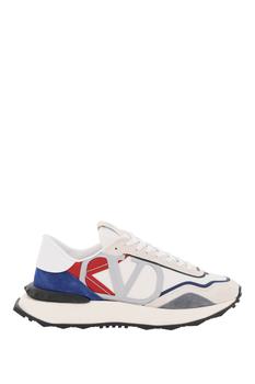 valentino男鞋怎么样, Valentino | Valentino garavani fabric and suede leather netrunner sneakers商品图片 6.9折