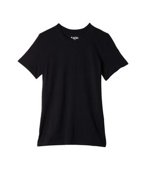 女士休闲essentials短袖, #4kids | Essential Short Sleeve T-Shirt (Little Kids/Big Kids)商品图片 9.4折