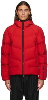 春装moncler羽绒服, Moncler | Red Down Arcesaz Jacket商品图片 