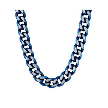 推荐Men's Beveled Curb Link Chain Necklace商品