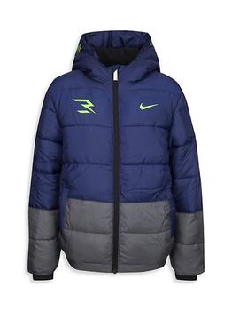 商品NIKE | Little Boy's & Boy's Nike x 3Brand By Russell Wilson Sideline Puffer Jacket,商家Saks Fifth Avenue,价格¥815图片