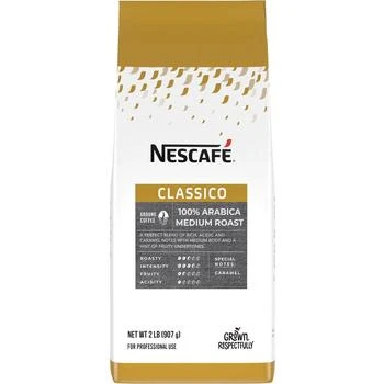 Nescafe | Ground Classico Coffee - Compatible with  Bean-to-Cup - Medium - 32 oz - 6 / Carton,商家Premium Outlets,价格¥2824