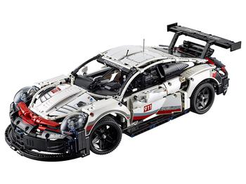 商品LEGO Technic Porsche 911 RSR 42096 Race Car Building Set STEM Toy for Boys and Girls Ages 10+ Features Porsche Model Car with Toy Engine (1,580 Pieces)图片
