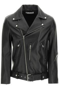 Acne Studios | Acne studios leather biker jacket商品图片,6.6折