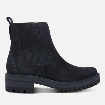 推荐Timberland Women's Courmayeur Valley Leather Chelsea Boots - Black商品