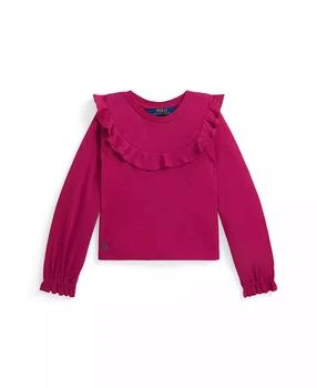 Ralph Lauren | Girls 2T-6X Long Sleeve Top,商家Macy's,价格¥243