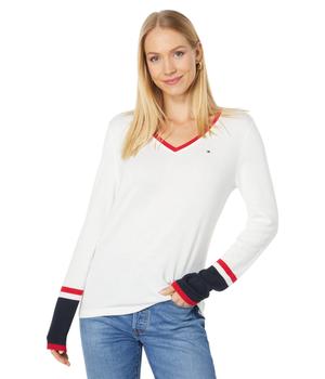 Tommy Hilfiger | Bold Tipped Ivy Sweater商品图片,6折