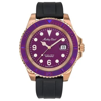 推荐Mathey Tissot Men's Classic Purple Dial Watch商品