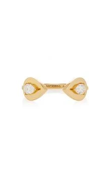 Savolinna Jewelry | Savolinna Jewelry - Lemonade 18K Yellow Gold Diamond Ring - Gold - US 7.5 - Moda Operandi - Gifts For Her,商家Fashion US,价格¥20283