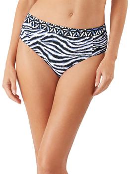 推荐Zanzibar Zebra High Waist Bikini Bottom商品