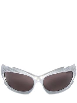 推荐0255s Spike Rectangle Acetate Sunglasses商品