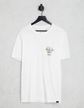 推荐Hurley Paradise Friends t-shirt in white商品