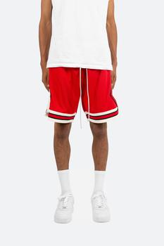 mnml gat好用吗, MNML | Classic Basketball Shorts - Red/White商品图片 