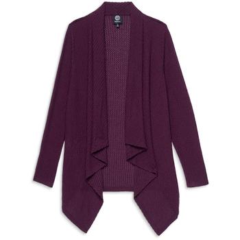 推荐B Collection by Bobeau Womens Amie Waffle Knit Open Front Cardigan Sweater商品