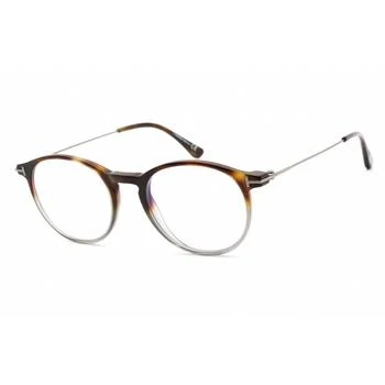 Tom Ford | Tom Ford Men's Eyeglasses - Havana/Other Plastic Round Shape Frame | FT5759-B 056,商家My Gift Stop,价格¥732