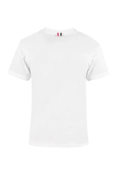 推荐Thom Browne Logo Patch Crewneck T-Shirt商品