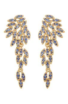 EYE CANDY LOS ANGELES | Starling Crystal Cluster Statement Drop Earrings,商家Nordstrom Rack,价格¥173