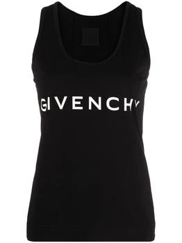 推荐GIVENCHY - Logo Cotton Tank Top商品