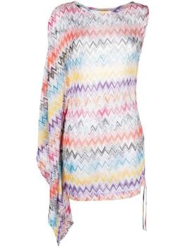 MISSONI BEACHWEAR | MISSONI BEACHWEAR Printed short cover up,商家Baltini,价格¥3586