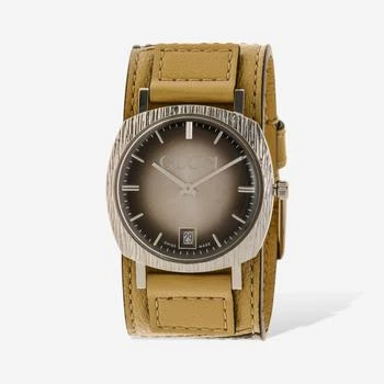 推荐Gucci Light Stainless Steel Quartz Women's Watch YA152403商品