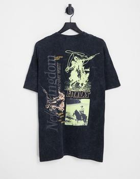 product New Look t-shirt with Frontier print in black image