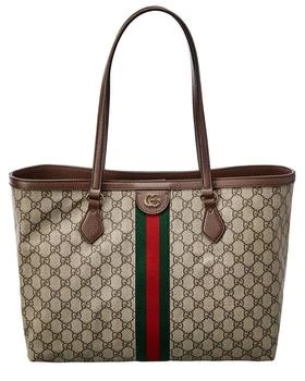 Gucci | Gucci Ophidia Medium GG Supreme Canvas & Leather Tote 8.9折, 独家减免邮费
