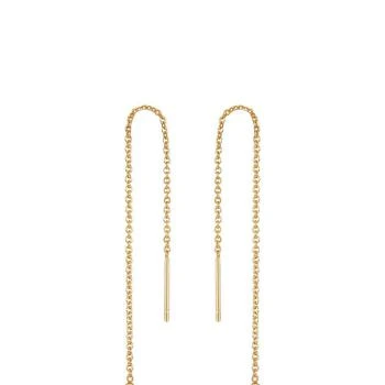 Ettika Jewelry | Barely There Chain And Crystal Dangle Earrings,商家Verishop,价格¥266